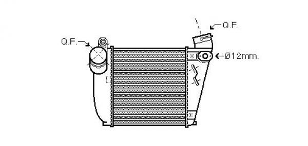 Intercooler Diederichs Diederichs climate DCA1038 DIEDERICHS