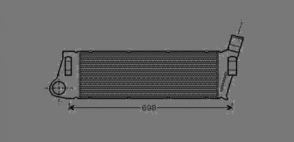 Intercooler Diederichs Diederichs climate DCA1047 DIEDERICHS