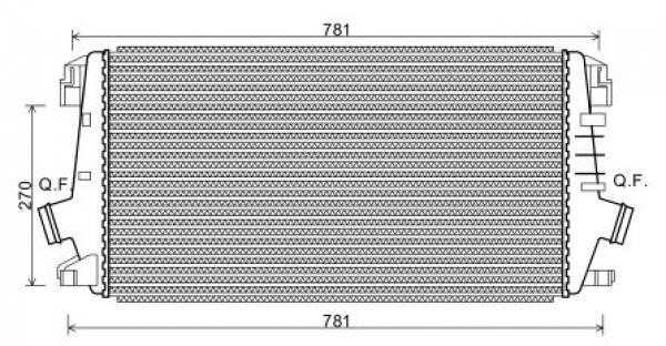 Intercooler Diederichs Diederichs climate DCA1067 DIEDERICHS