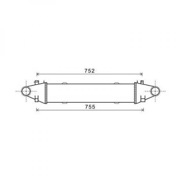 Intercooler Diederichs Diederichs climate DCA1071 DIEDERICHS Intercooler Diederichs Diederichs climate DCA1071 DIEDERICHS