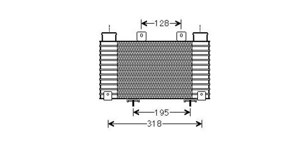 Intercooler Diederichs Diederichs climate DCA1078 DIEDERICHS Intercooler Diederichs Diederichs climate DCA1078 DIEDERICHS