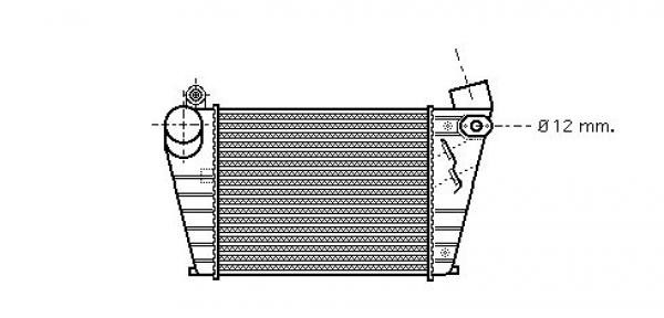 Intercooler Diederichs Diederichs climate DCA1080 DIEDERICHS