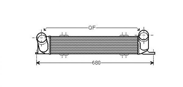 Intercooler Diederichs Diederichs climate DCA1113 DIEDERICHS