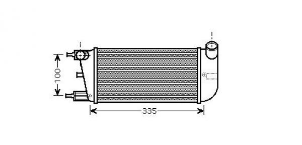 Intercooler Diederichs Diederichs climate DCA1133 DIEDERICHS
