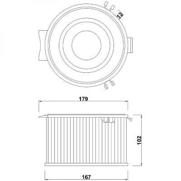 Kupefilter Diederichs Diederichs climate DCI0036 DIEDERICHS
