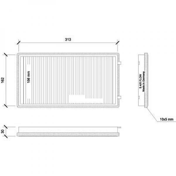 Kupefilter Diederichs Diederichs climate DCI0093S DIEDERICHS