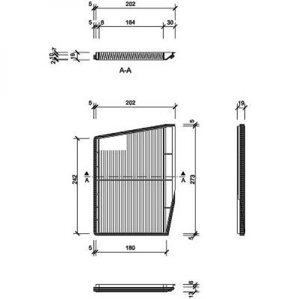 Kupefilter Diederichs Diederichs climate DCI0809 DIEDERICHS Kupefilter Diederichs Diederichs climate DCI0809 DIEDERICHS