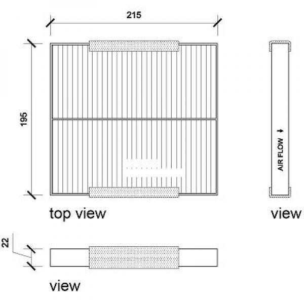 Kupefilter Diederichs Diederichs climate DCI0834 DIEDERICHS