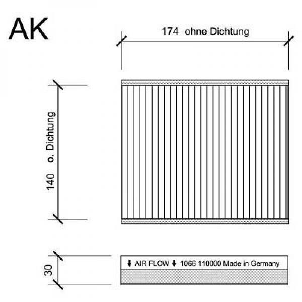 Kupefilter Diederichs Diederichs climate DCI1066S DIEDERICHS