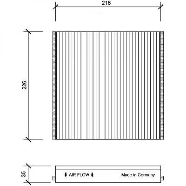 Kupefilter Diederichs Diederichs climate DCI1076 DIEDERICHS