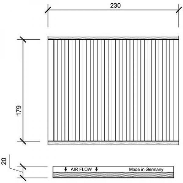 Kupefilter Diederichs Diederichs climate DCI1090 DIEDERICHS