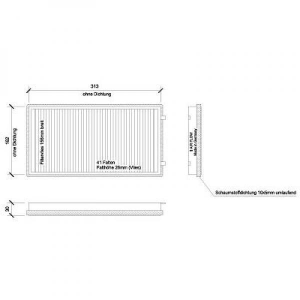 Kupefilter Diederichs Diederichs climate DCI1093S DIEDERICHS