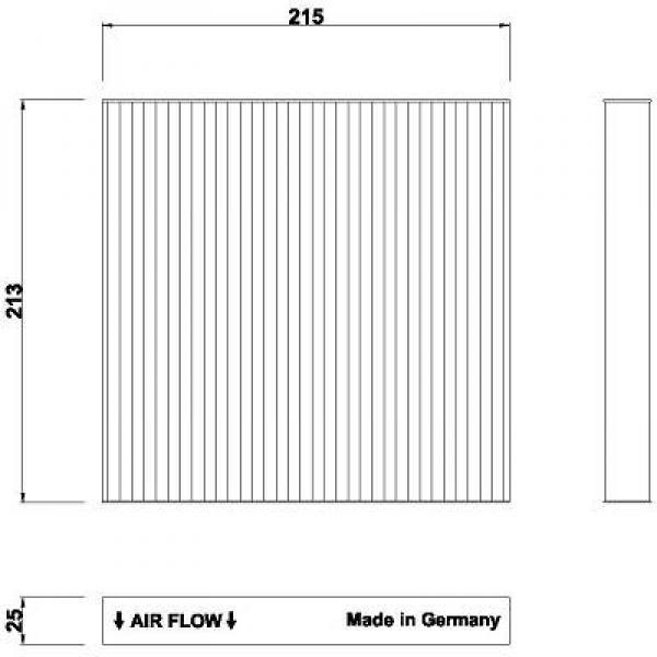 Kupefilter Diederichs Diederichs climate DCI1262 DIEDERICHS