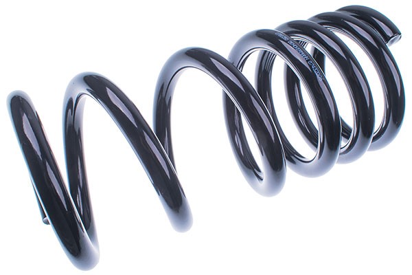 Spiralfjäder, Bakaxel