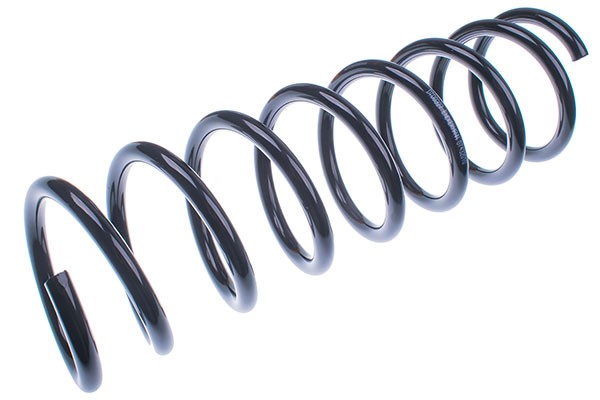 Spiralfjäder, Bakaxel