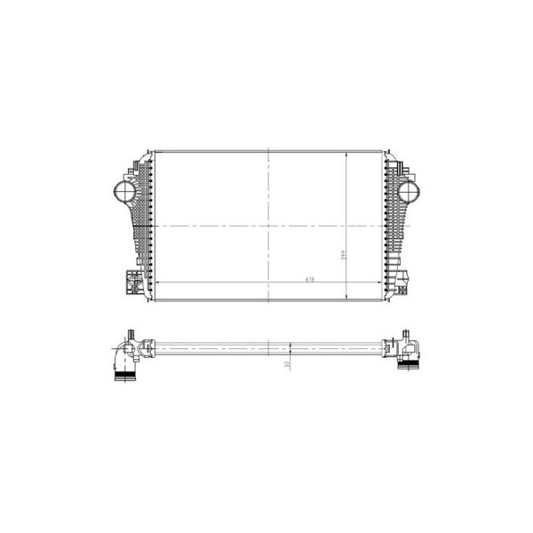 Intercooler Nrf 309038 NRF
