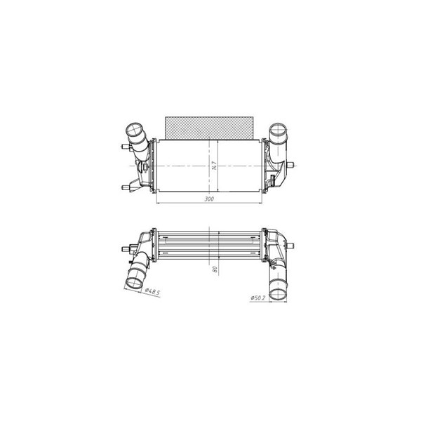 Intercooler Nrf 309044 NRF Intercooler Nrf 309044 NRF