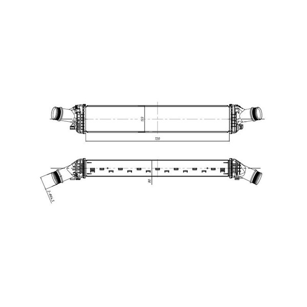 Intercooler Nrf 309048 NRF
