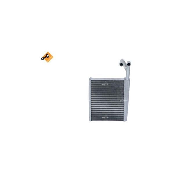 Värmeväxlare, kupévärme, Fram Nrf 54327 NRF Värmeväxlare, kupévärme, Fram Nrf 54327 NRF