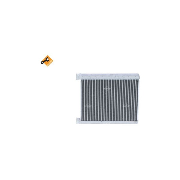 Värmeväxlare, kupévärme Nrf 54381 NRF
