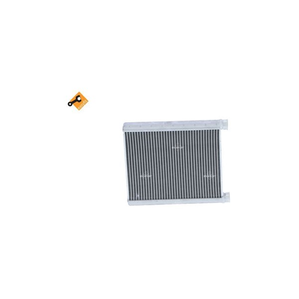Värmeväxlare, kupévärme Nrf 54381 NRF