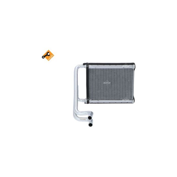 Värmeväxlare, kupévärme Nrf 54395 NRF