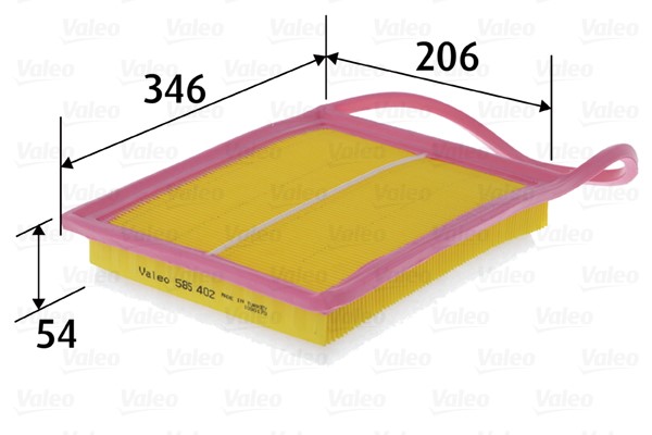 Luftfilter Valeo 585402 VALEO