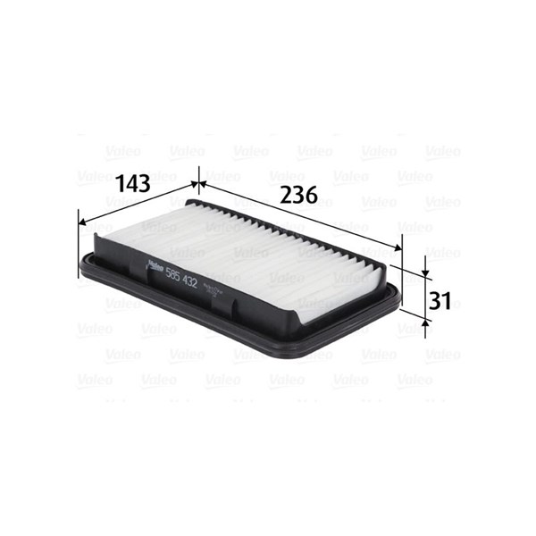 Luftfilter Valeo 585432 VALEO