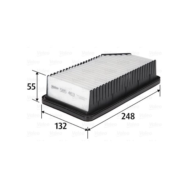 Luftfilter Valeo 585463 VALEO