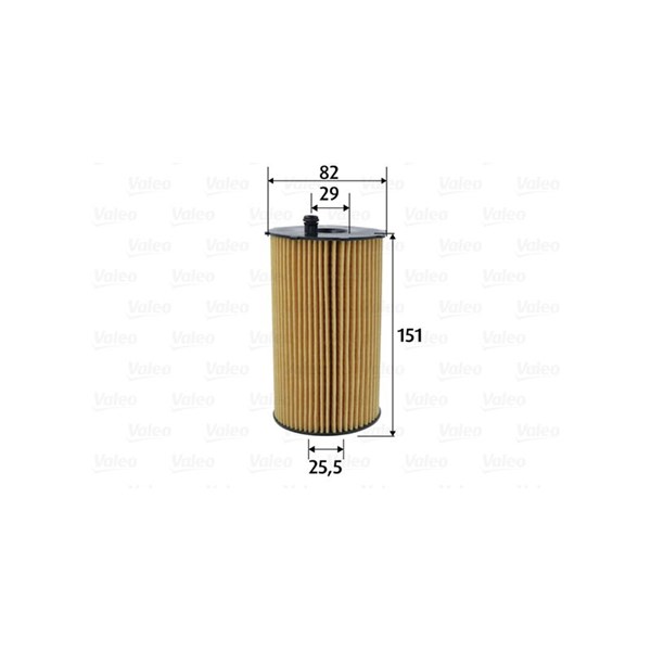 Oljefilter Valeo 586601 VALEO