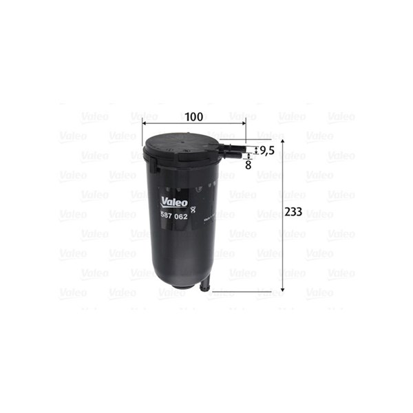 Bränslefilter Valeo 587062 VALEO