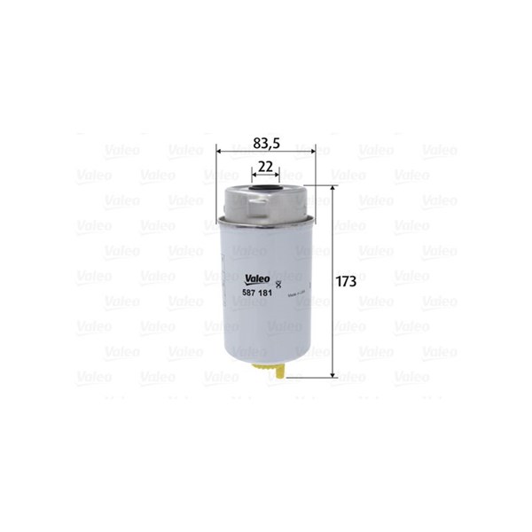 Bränslefilter Valeo 587181 VALEO