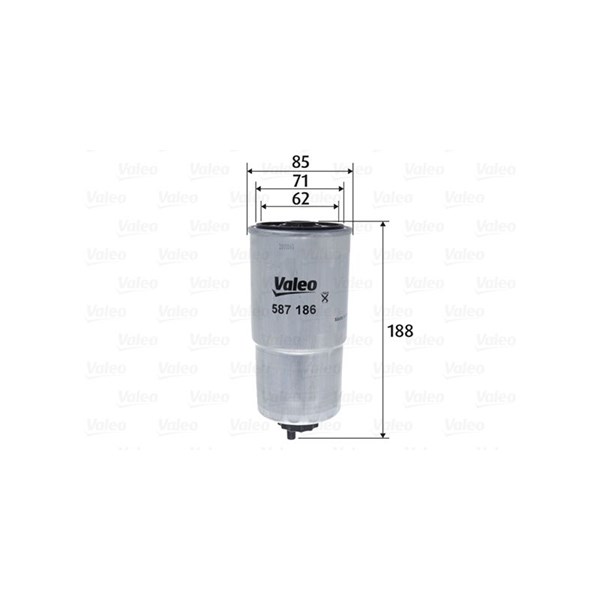 Bränslefilter Valeo 587186 VALEO
