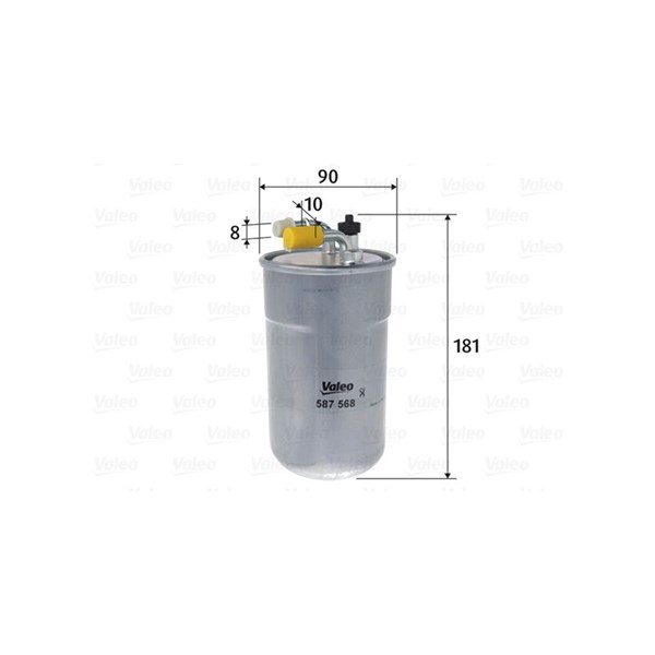 Bränslefilter Valeo 587568 VALEO Bränslefilter Valeo 587568 VALEO