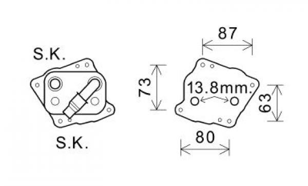 Oljekylare, motor Diederichs Diederichs climate DCO1022 DIEDERICHS
