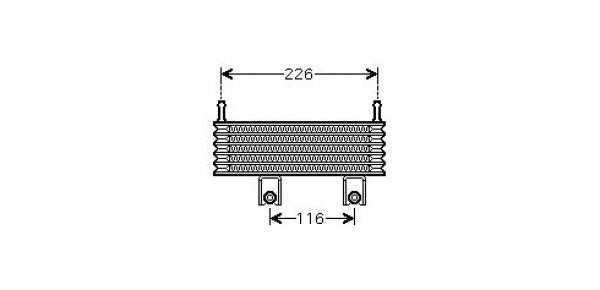 Oljekylare, motor Diederichs Diederichs climate DCO1085 DIEDERICHS