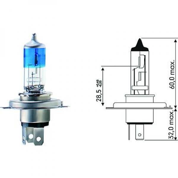 Glödlampa, huvudstrålkastare 12V Diederichs LID10011 DIEDERICHS