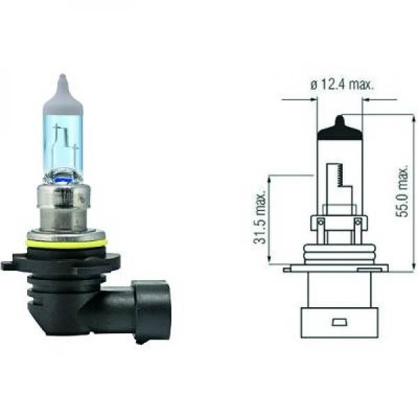 Glödlampa, dimljus 12V Diederichs LID10031 DIEDERICHS