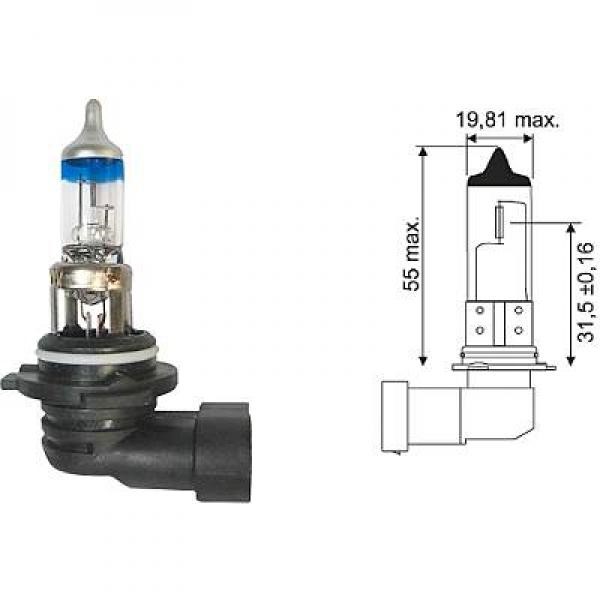 Halogenlampa DIEDERICHS More Light +120% Hb4 P22d Diederichs LID1 DIEDERICHS