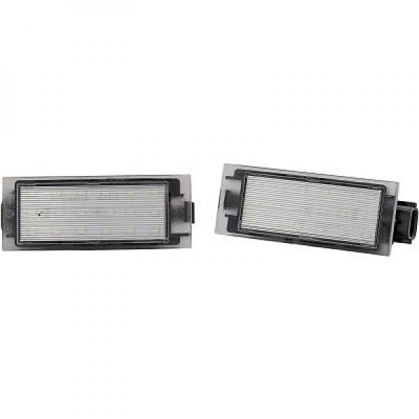 Belysning, registreringsskylt, Bak Diederichs Hd tuning LID10400 DIEDERICHS