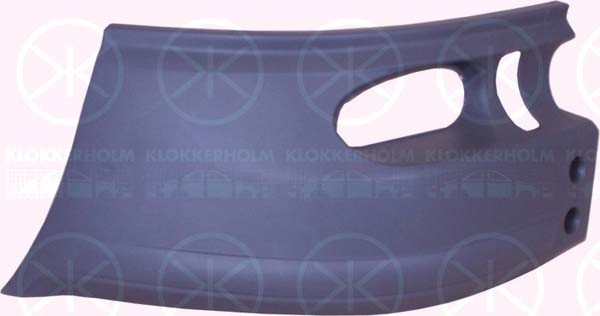 Stötfångare, Höger fram Klokkerholm 2509914 KLOKKERHOLM