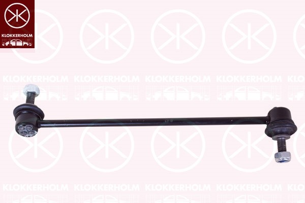 krängningshämmare Stång/stag,, framaxel höger Klokkerholm 3478372 KLOKKERHOLM