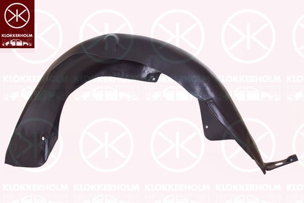 Beklädnad, hjulhus, Höger bak Klokkerholm 3527546 KLOKKERHOLM