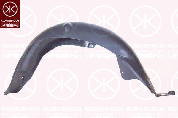 Beklädnad, hjulhus, Höger bak Klokkerholm 3527548 KLOKKERHOLM