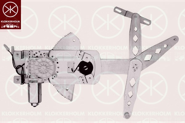 Fönsterhiss, Vänster fram Klokkerholm 50511801 KLOKKERHOLM