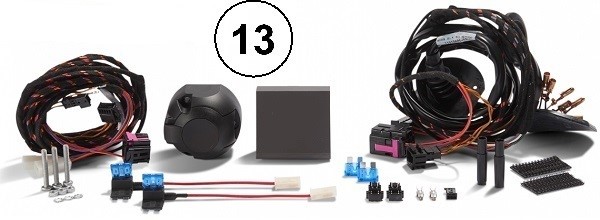 Elkabelsats, 13-polig Bosal 020-814 BOSAL