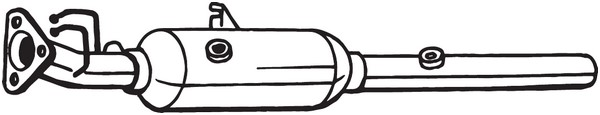 Dieselpartikelfilter Bosal 095-357 BOSAL