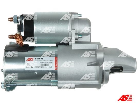 Startmotor 12V As-pl S1198S AS-PL