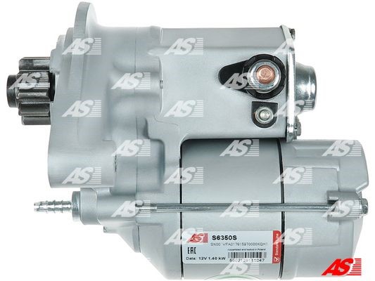 Startmotor 12V As-pl S6350S AS-PL