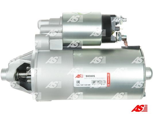 Startmotor 12V As-pl S9398S AS-PL Startmotor 12V As-pl S9398S AS-PL